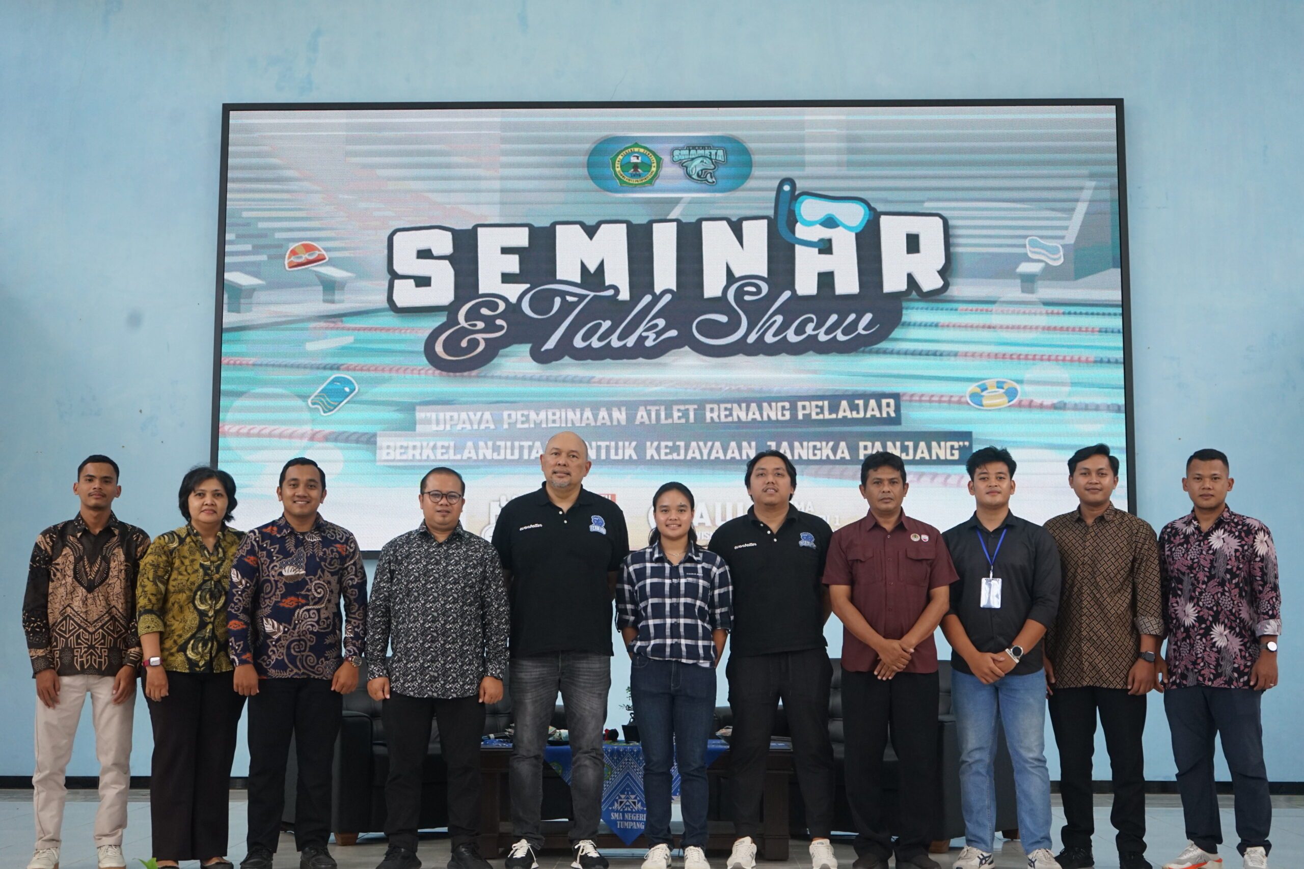 Membangun Prestasi Sejak Dini: Seminar Akuatik SMAN 1 Tumpang Inspirasi Atlet Muda